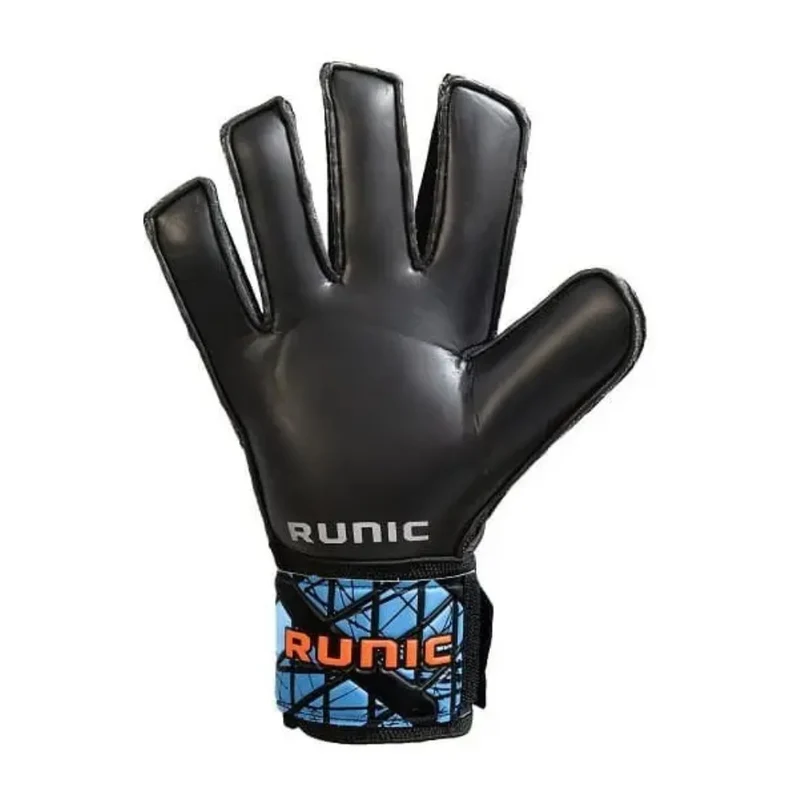 Runic Guante de Portero Tarántula, Negro/Azul