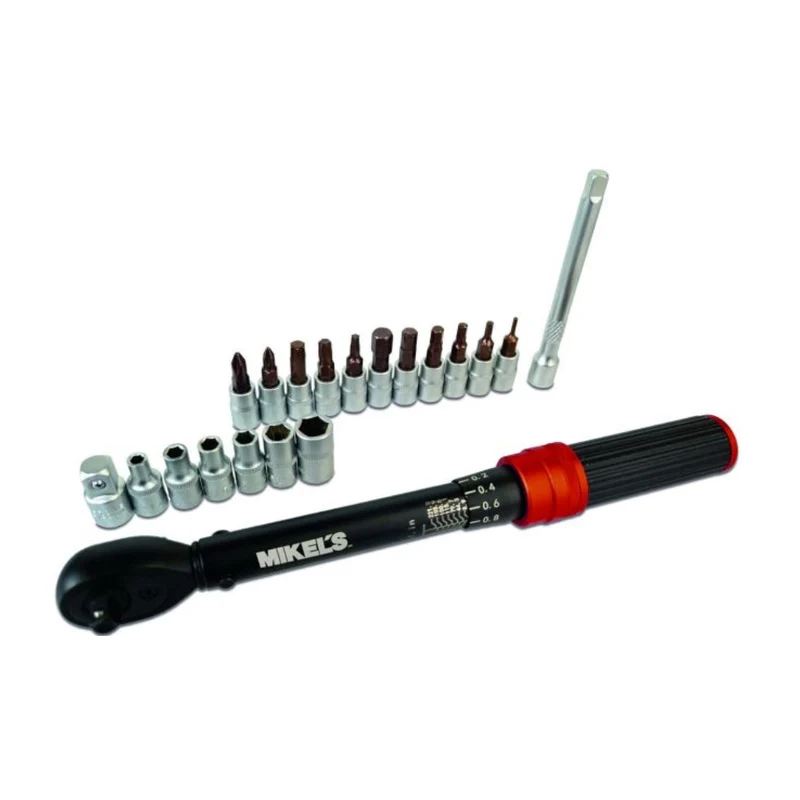 Mikels Kit Torquímetro para Bicicletas 20 Piezas, TB-20