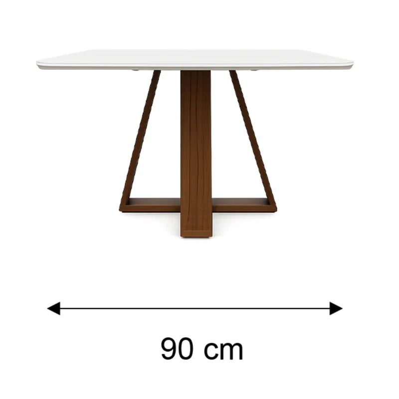 Tokoa Mesa para Comedor MDF 74.5x160x90cm