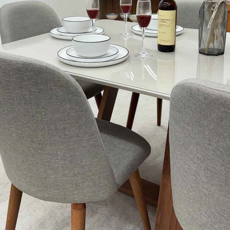 Tokoa Mesa para Comedor MDF 74.5x160x90cm