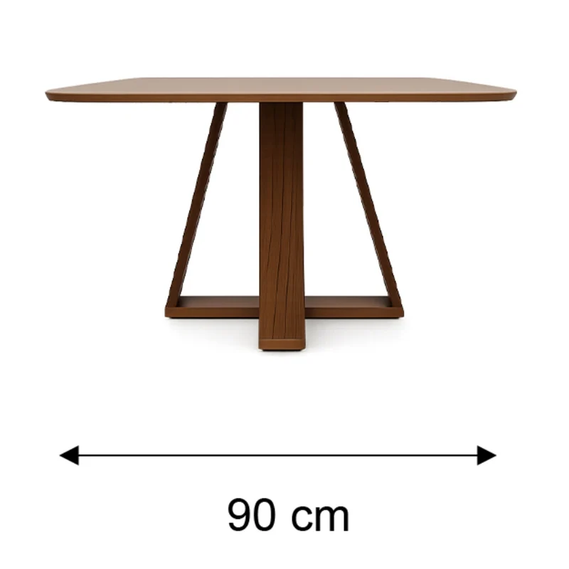 Tokoa Mesa para Comedor MDF 74.5x135x90cm