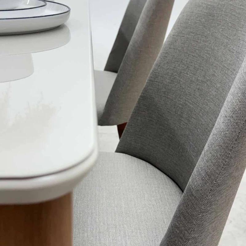 Tokoa Mesa para Comedor Rectangular Madera/Vidrio