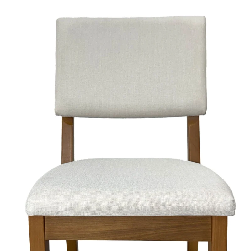 Tokoa Silla para Comedor de Madera Tapizada
