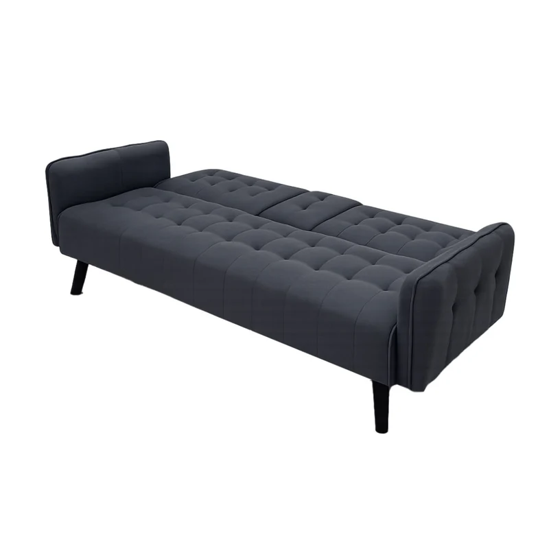 Tokoa Sofá Cama Tela de Lino 182x75.5x87cm