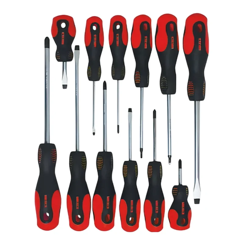 Mikels Set Destornilladores con Punta Magnetizada 12 Piezas, JDB-12