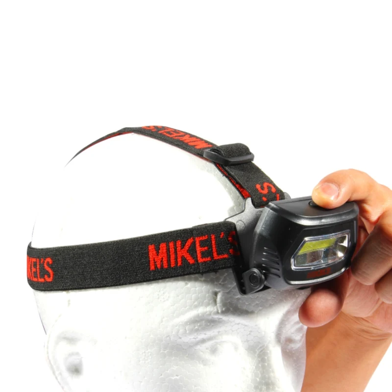 Mikels Lámara LED Recargable Tipo Minero 120 lm, LTML-120