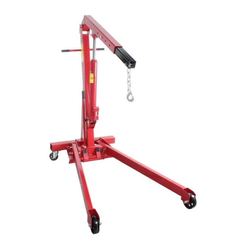 Mikels Pluma Hidráulica Plegable para Motor 1 Tonelada, T-1300