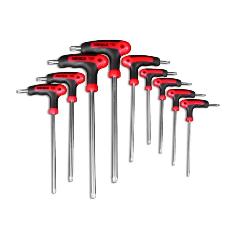 Mikels Set de Llaves Torx con Mango T 9 Piezas, JLLT-9