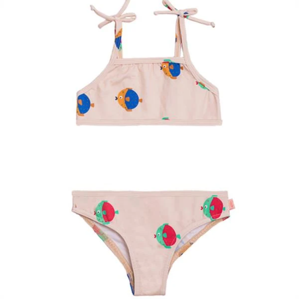 Bikini Niña Peces Globo Güito