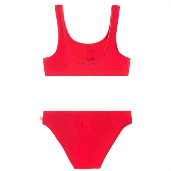 Bikini Niña Rojo Retro Güito