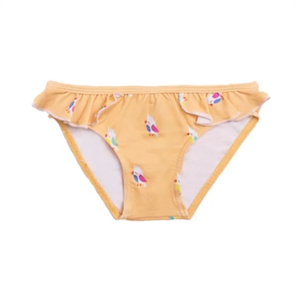 Bañador Culetín Cacatuas Amarillo Güito