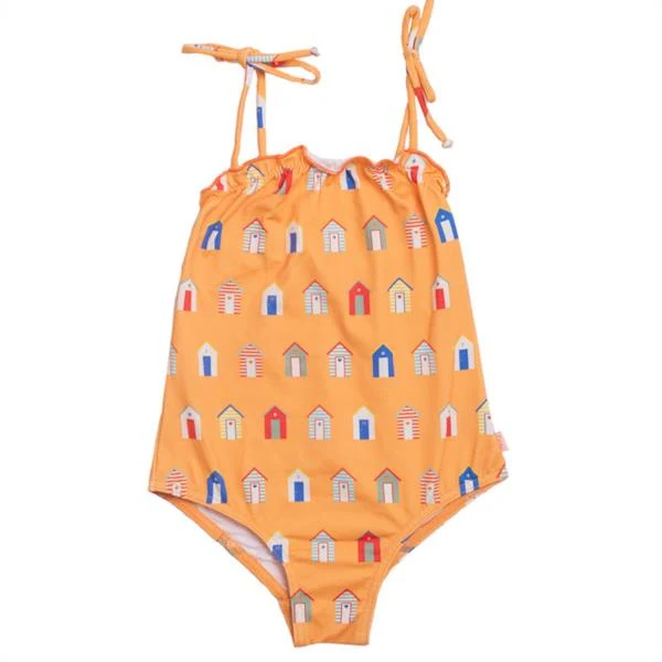 Bañador Niña Casas Playa Naranja Güito