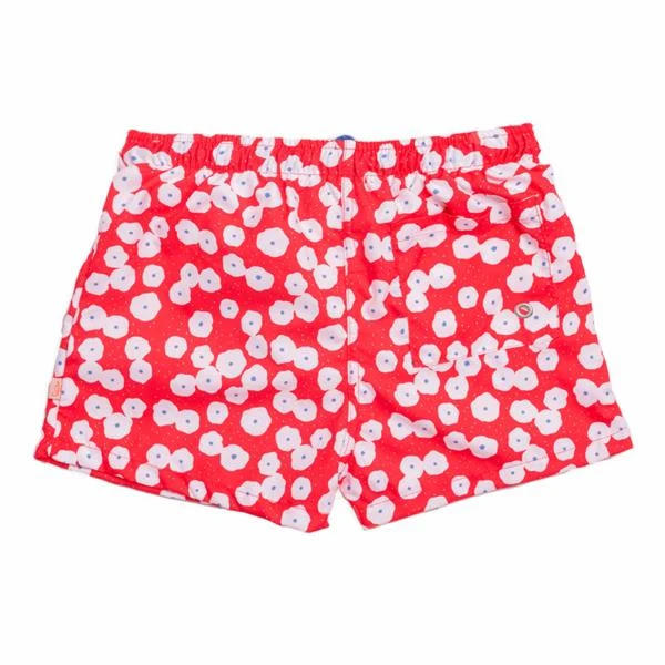 Bañador Boxer Secado Rápido Flores Blancas Güito