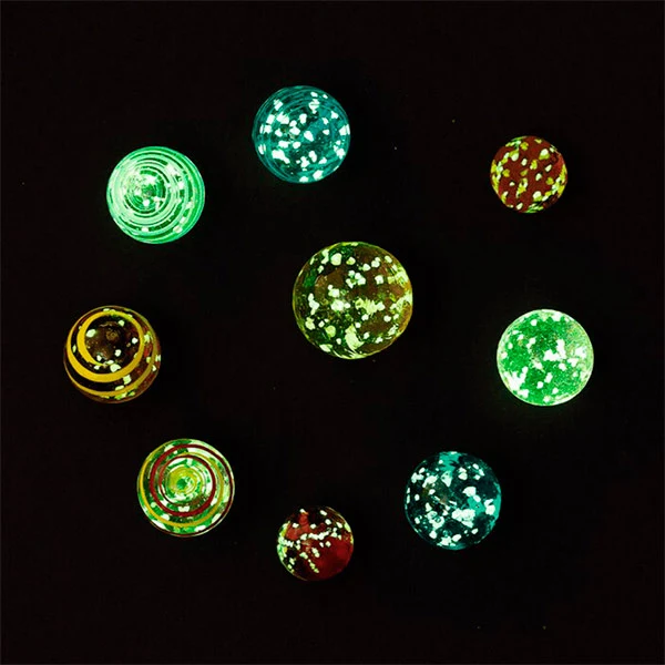 Canicas De Planetas Brillan En La Oscuridad Glow