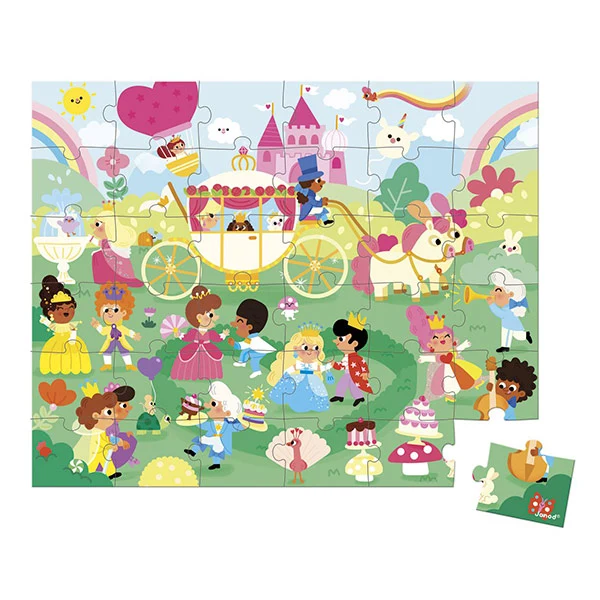 Puzzle Princesas 36 Piezas Janod