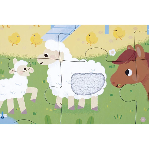 Puzzle Táctil De La Granja Janod