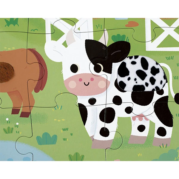 Puzzle Táctil De La Granja Janod