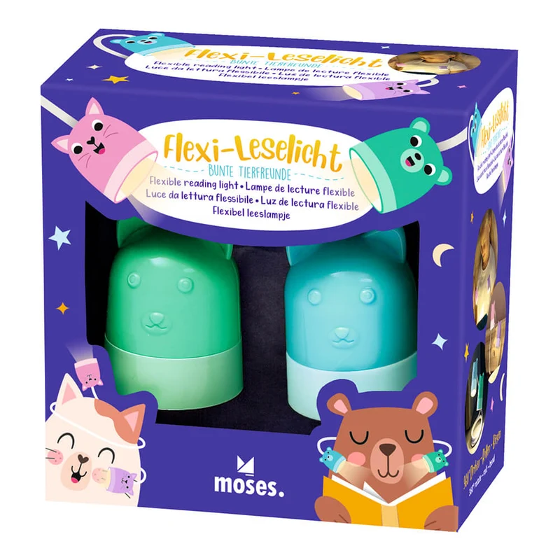 Lámpara Luz Lectura Flexible Moses