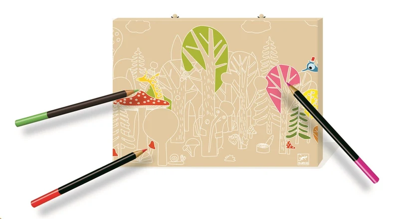 Caja grande de colores