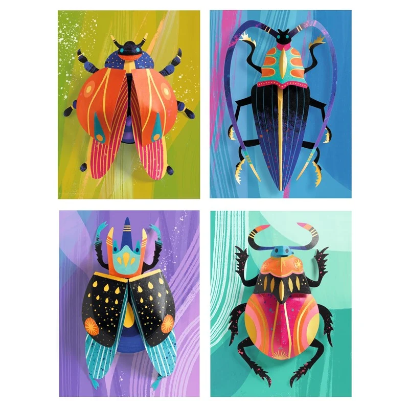 Papel creativo insectos - Djeco