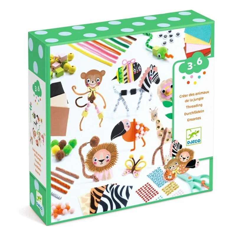 Caja para crear Animales de la Jungla