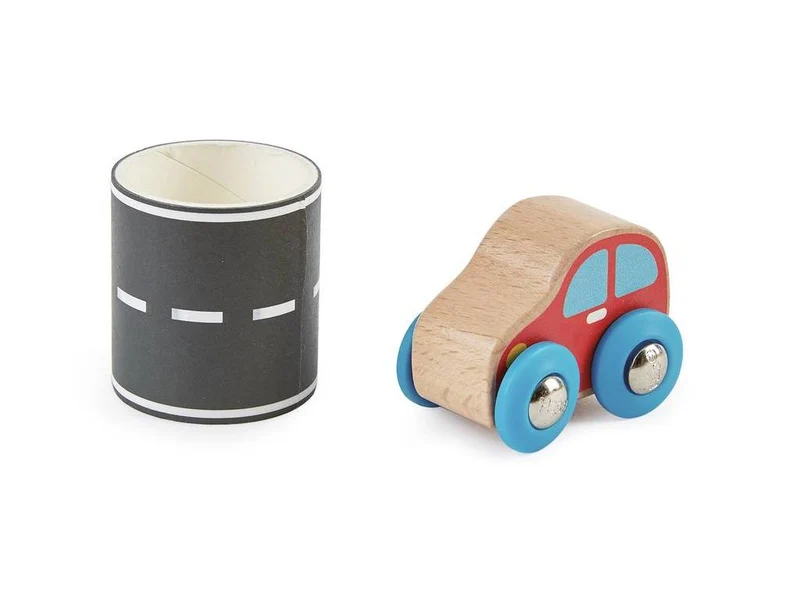 Mini Coche/tren con Carretera