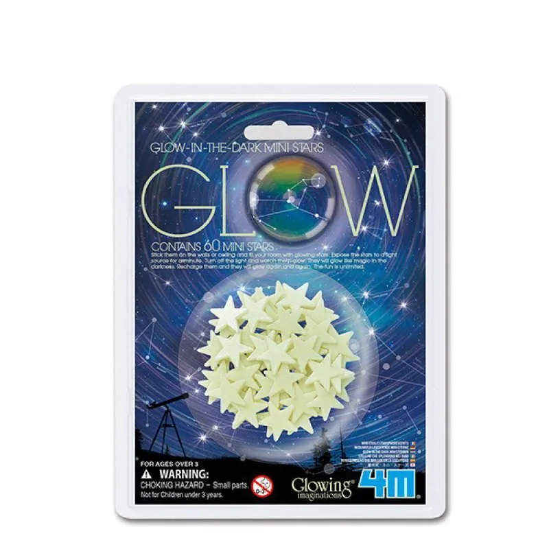 Mini estrellas fluorescentes - 4M