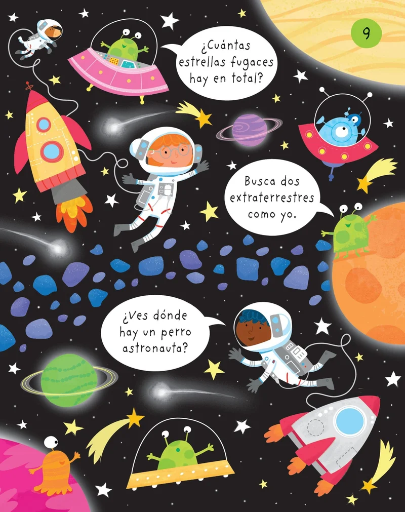 Primeros pasatiempos y juego - En el espacio