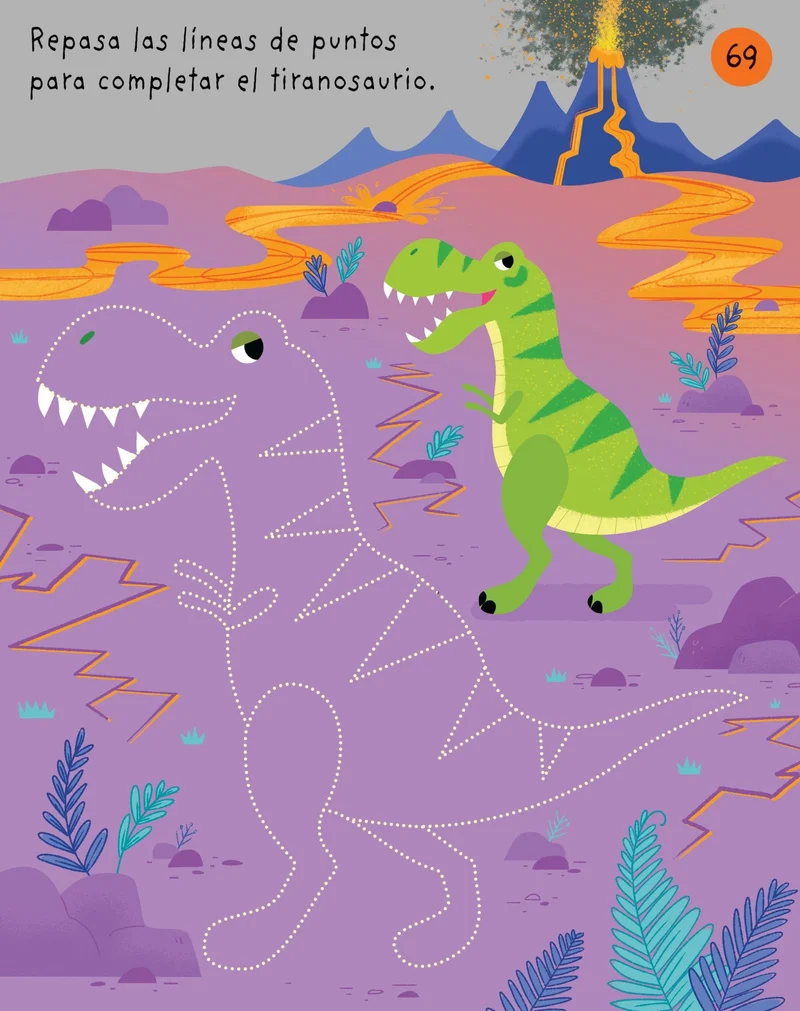 Primeros pasatiempos y juego - Dinosaurios