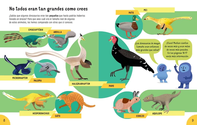 ¿A que no lo sabías? Dinosaurios