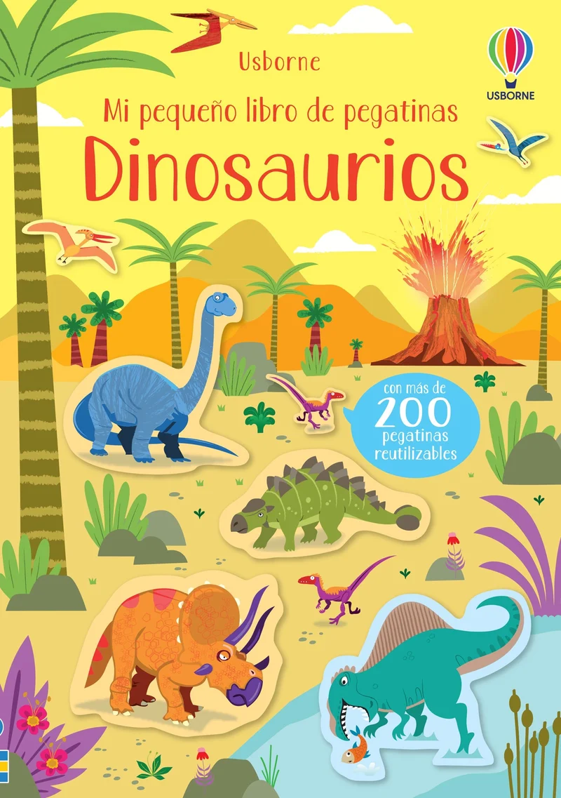 Mi pequeño libro de pegatinas - Dinosaurios