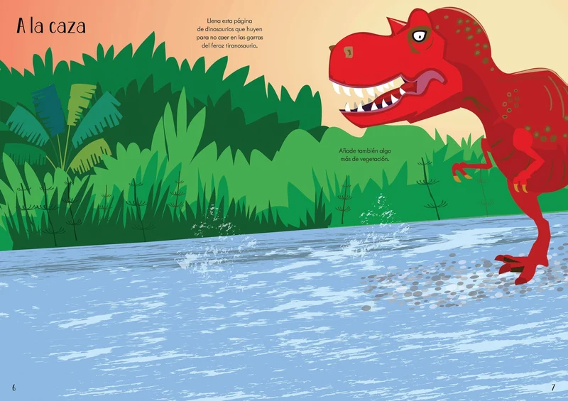 Mi pequeño libro de pegatinas - Dinosaurios