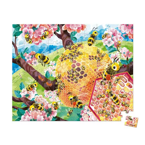 Puzzle La vida de las abejas - 100 pzs. - Janod