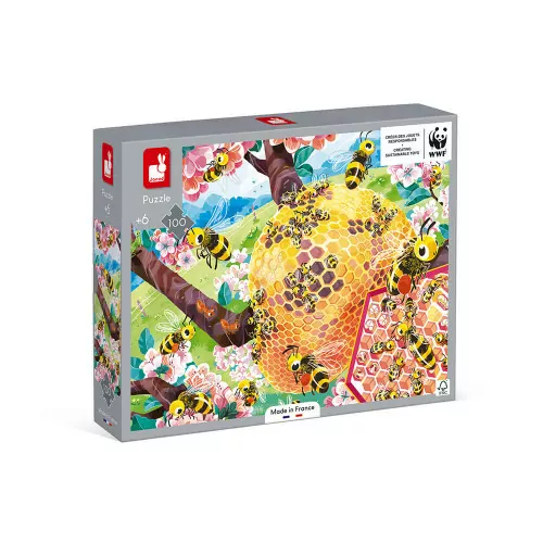 Puzzle La vida de las abejas - 100 pzs. - Janod