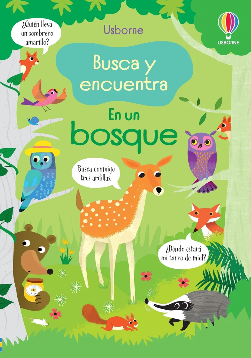Busca y encuentra - En un bosque