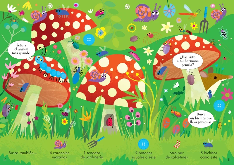 Busca y encuentra - En un bosque