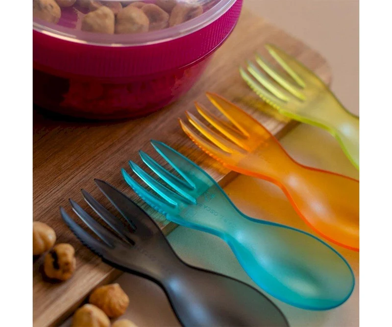 Cuchara tenedor 3 en 1 (Varios colores)