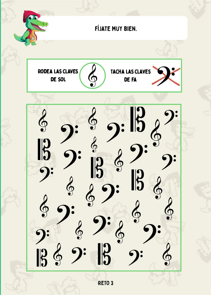 Cuaderno de estimulación cognitiva - musical 7-9 años