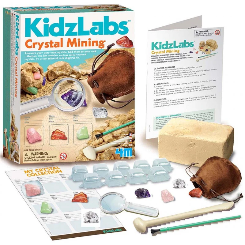 Kit de excavación Mina de Cristal - 4M