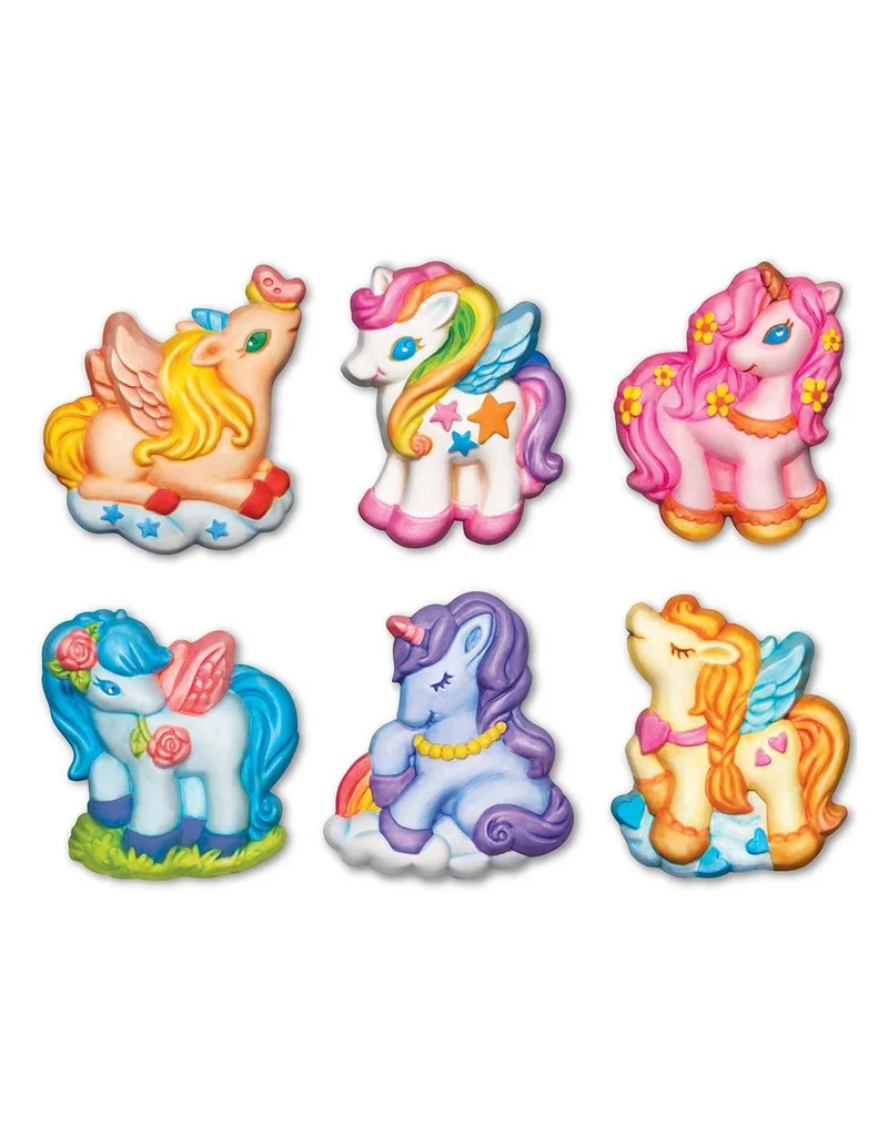 Moldea y pinta: Unicornios - 4M