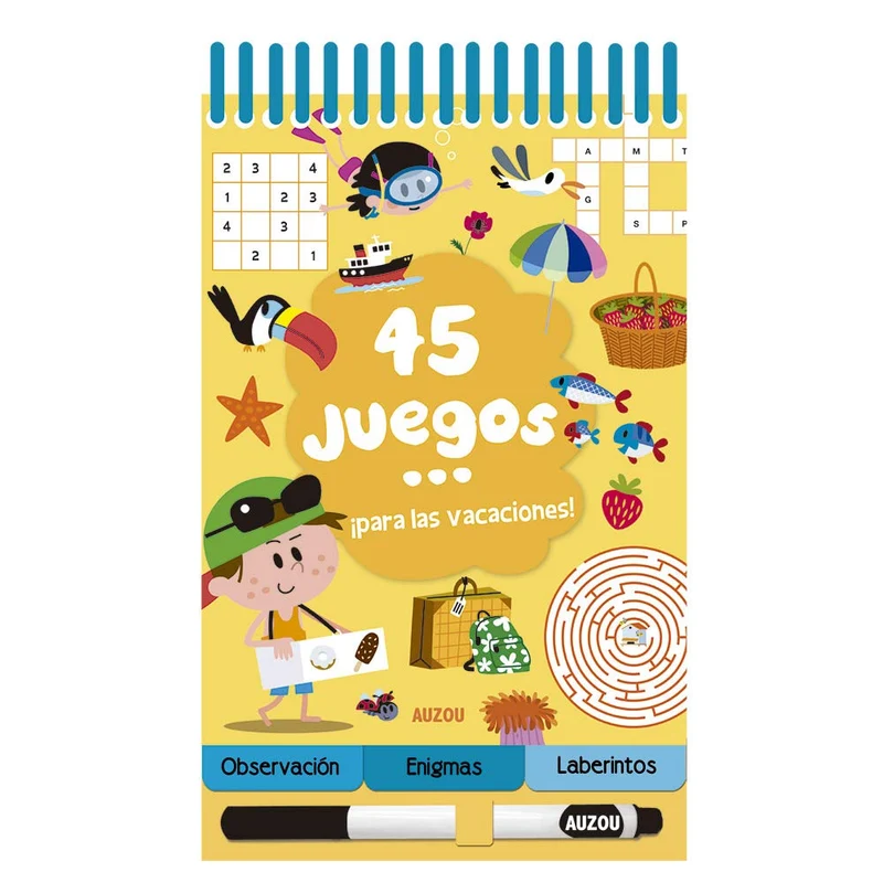 45 juegos... ¡para las vacaciones!