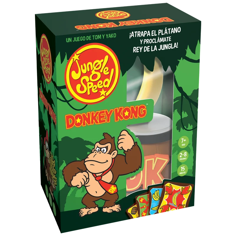 Jungle Speed Donkey Kong - Juego de Mesa - Asmodee