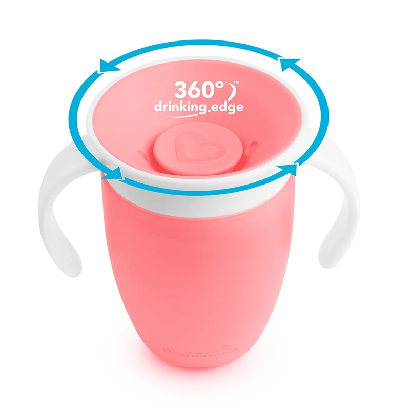 Taza antigoteo Miracle 360º con asas (varios colores)