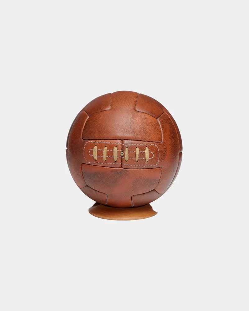 Balón de cuero retro 18 paneles para personalizar