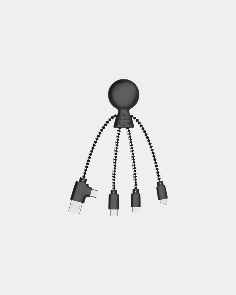 Cable de carga multiconector reciclado para personalizar