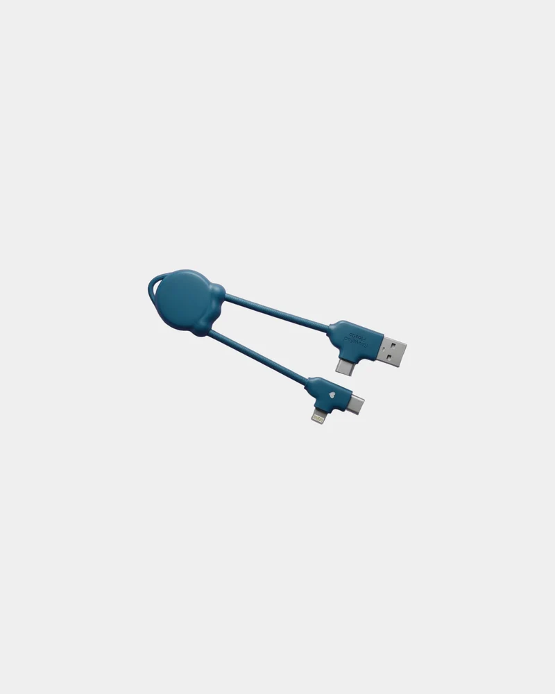 Cable de carga reciclado Octomini para personalizar