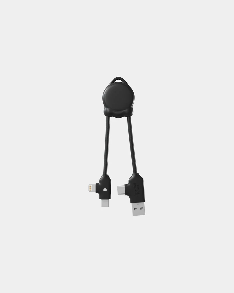Cable de carga reciclado Octomini para personalizar