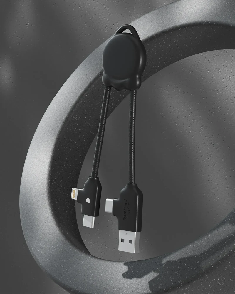 Cable de carga reciclado Octomini para personalizar