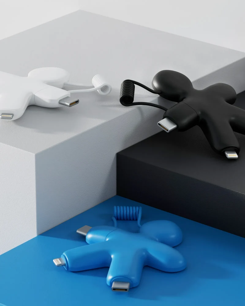 Multicable Buddy Cable USB-C y Lightning para personalizar