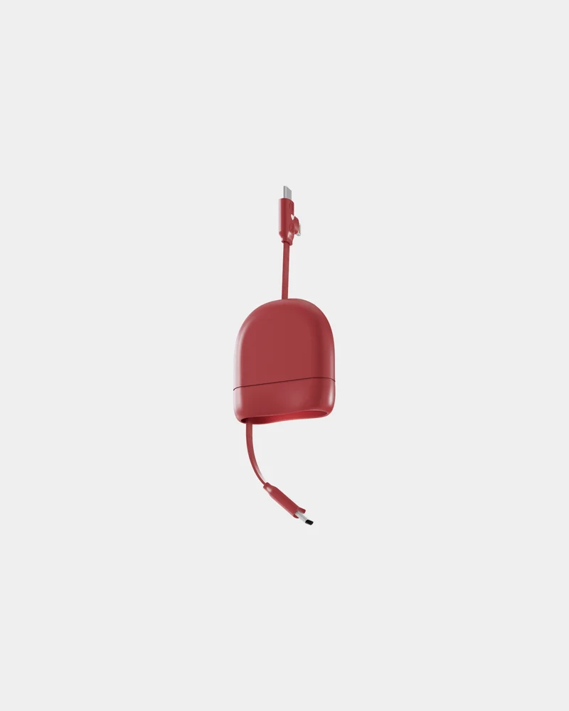 Cable de carga retráctil 60W 1m para personalizar